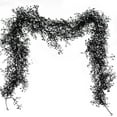 thumbnail image 1 of Halloween Decorations 1Pc Black Artificial Ivy Vines Garland, Halloween Artificial Hanging Fall Leaves Vines, Christmas Thanksgiving Halloween Decor for Home Party Mantel (5.9FT), 1 of 5
