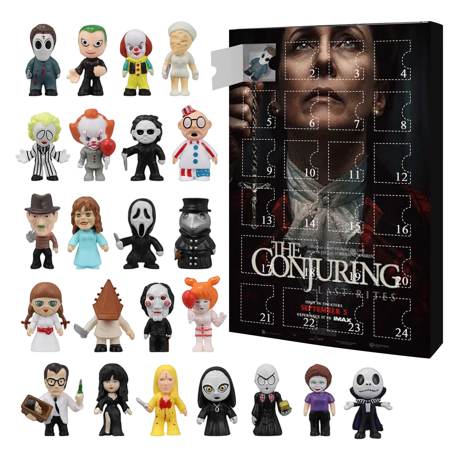 Halloween Decorations 2025 Classic Shows Advent Calendar 24 Days ...