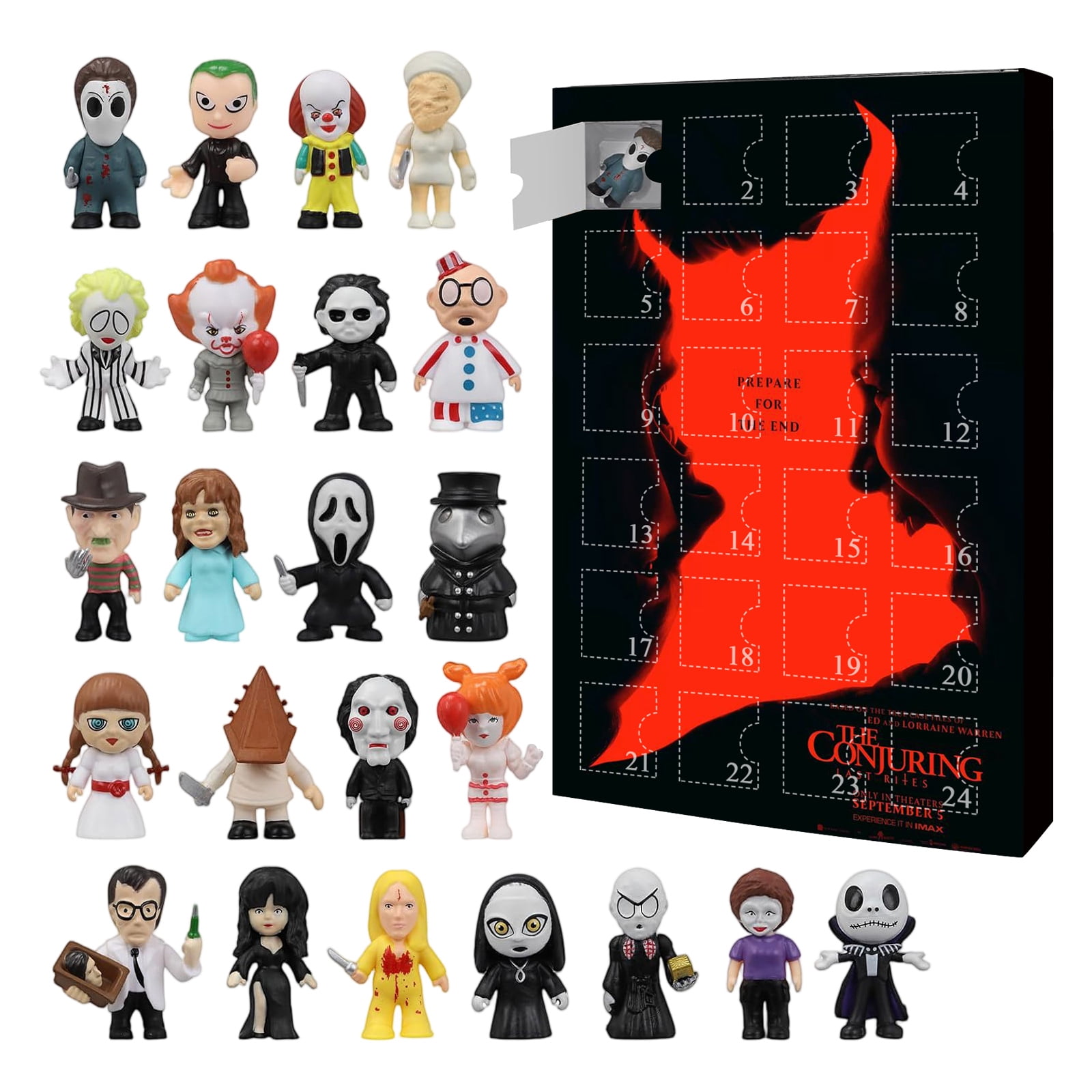 Halloween Decorations 2025 Classic Shows Advent Calendar 24 Days ...