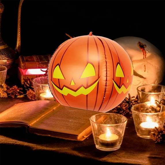 Halloween Decorations 21" Inflatables Pumpkin Outdoor Indoor, Halloween Yard Scary Pumpkin Decorations for Holiday Party, Lawn, Garden(1 Pack)