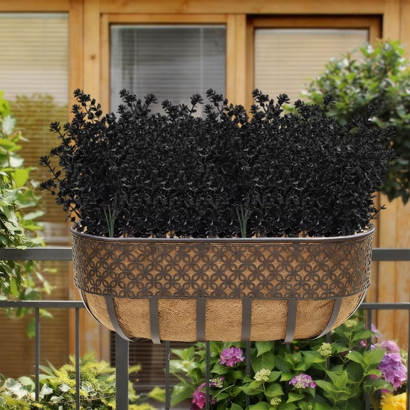 Halloween Decorations under $5! Cagogo Black Halloween Simulated Camellias, 10 Piece Artificial Flower Set, Plastic Bloom Stems, Party Home Decor, Spooky Floral Arrangement for Halloween Decorations