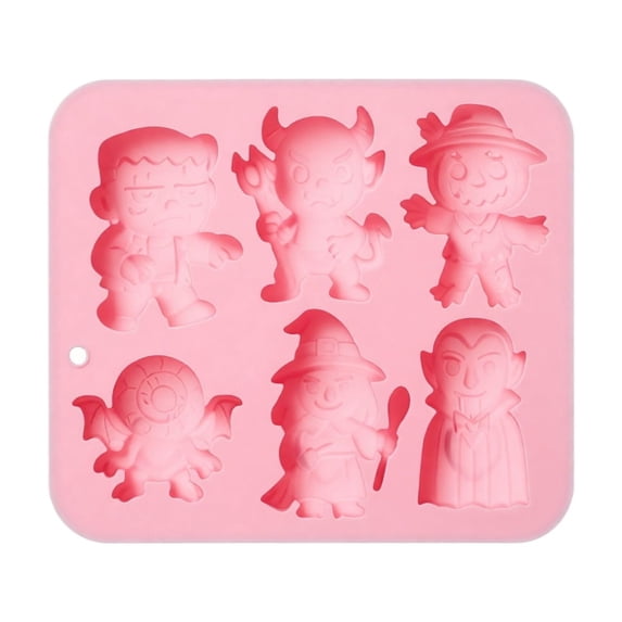 Halloween Decorations Baking Mold, Halloween Cake Mold for Chocolate Dessert Making, Halloween Decor Baking Supplies for Party Treats,Holiday Baking Accessories and Halloween Celebration Preparation