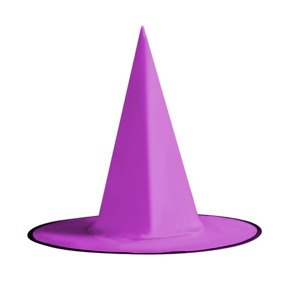 Halloween Decorations, Black Witch Hats for Halloween Porch Decor 14 Inch, Hanging Witch Hats, Thickened Wizard Hat Bulk for Halloween Party Supplies Indoor Outdoor Accessories