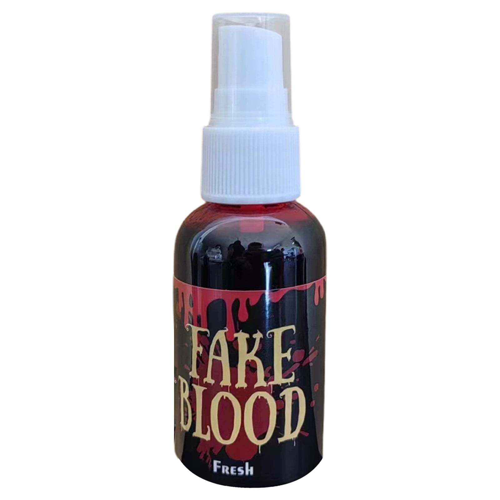 Halloween Decorations,Blood Splatter Washable Makeup Spray Liquid Blood ...