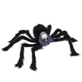 thumbnail image 1 of Halloween Decorations Clearance! 30" Super Scary Spider with Skeleton Decor, Halloween Props, Haunted House Party Decor for Yard Indoor Outdoor Classroom - Blue, 1 of 3