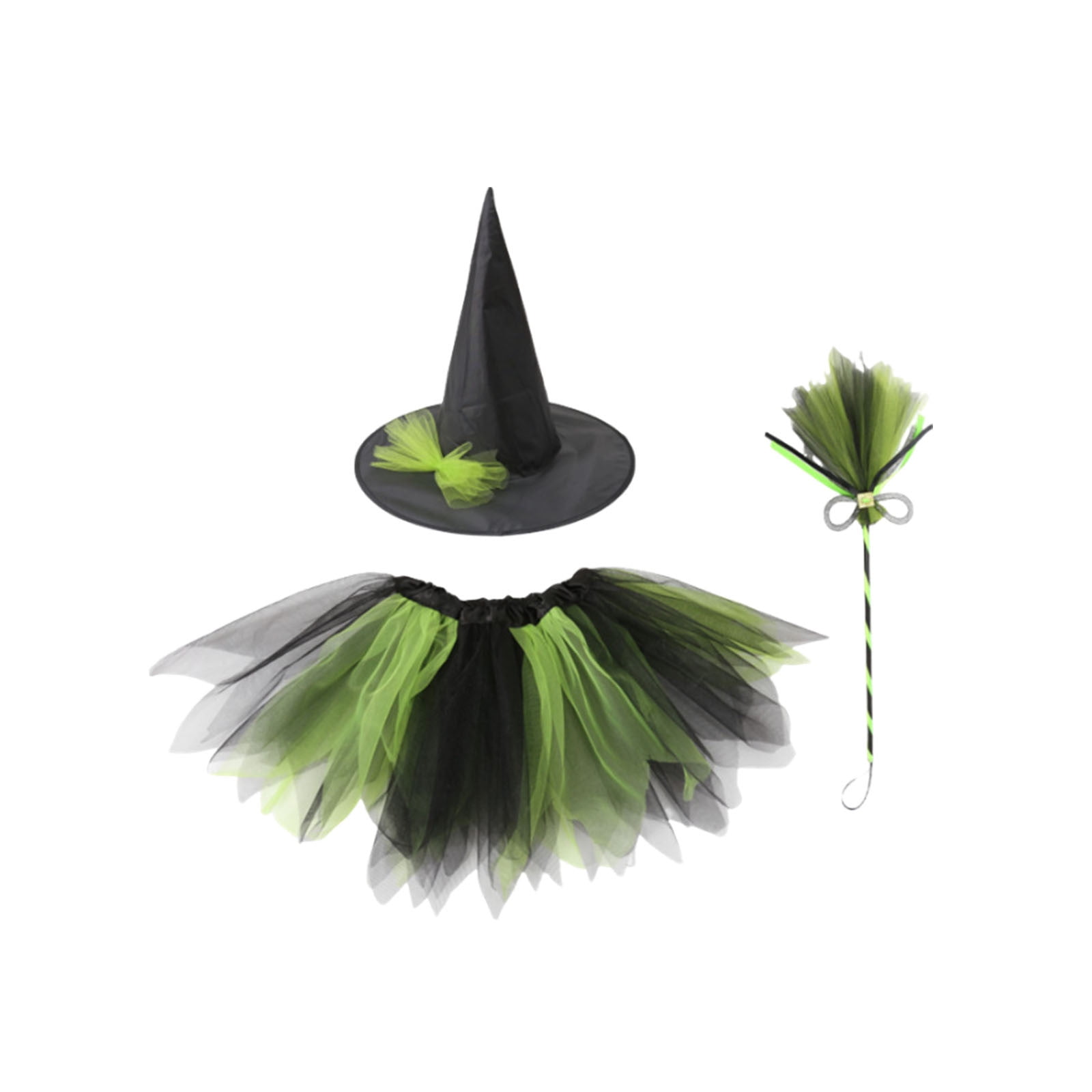 PRETXORVE Halloween Carnival Party COS Witch Dress Up Children's Witch ...