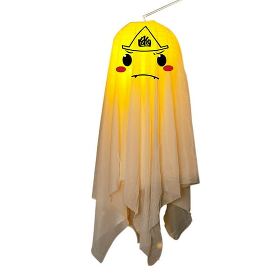 PRETXORVE Halloween Pumpkin Ghost Lights Dress Up Party Decorations Scene Decoration Hanging Decorations Indoor Outdoor Atmospheres Props