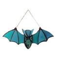 thumbnail image 1 of Halloween Decorations Colorful Acrylic Bat Decoration Window Hanging Suncatcher, Stunning Hanging Window Panels for Halloween Decoration, Acrylic Window Wall Art Decor for Living Room, Home, Office, 1 of 8