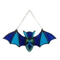 thumbnail image 1 of Halloween Decorations Colorful Acrylic Bat Decoration Window Hanging Suncatcher, Stunning Hanging Window Panels for Halloween Decoration, Acrylic Window Wall Art Decor for Living Room, Home, Office, 1 of 8