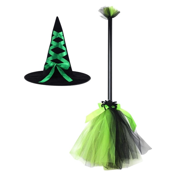 Halloween Decorations Deal 2025!Kyusrd Cosplay Detachable Brooms Clothing Accessories Children's Props Party Decorations