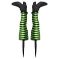 thumbnail image 1 of Halloween Decorations Deal 2025!Kyusrd Decoration Prosthetic Witch Leg Garden Decorations, 1 of 5