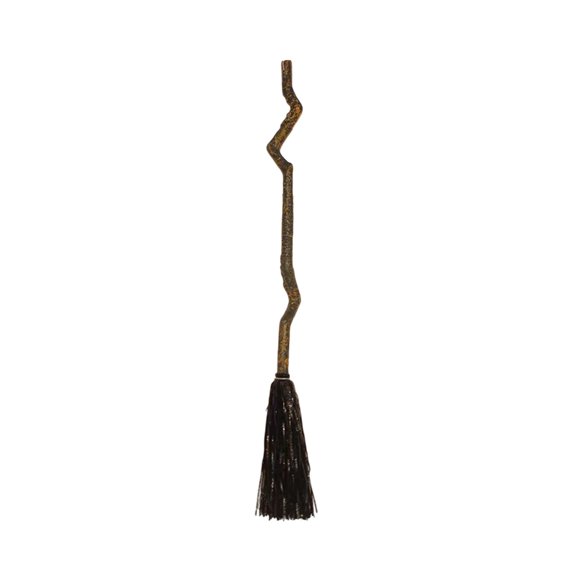 Halloween Decorations Deal 2025!Kyusrd Witch Brooms Costume Accessories Realistic Wizard Flying Brooms Stick Costumes Accessory For Kids And Adults