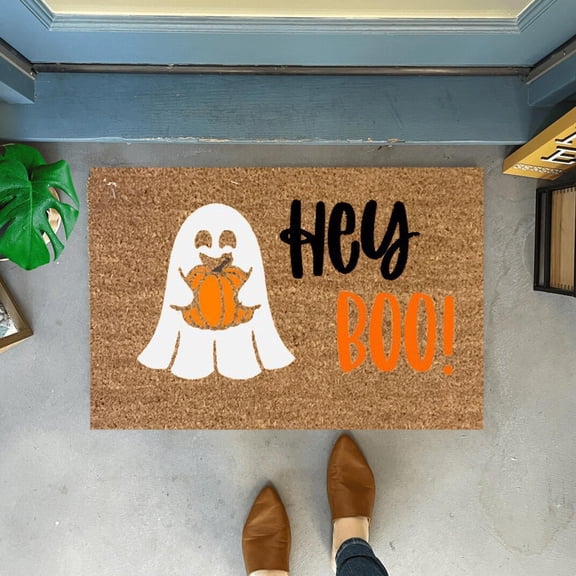 Halloween Decorations Door Mat 1 Pcs Halloween Doormat Scary Welcome Door Mats Holiday Party Decorating Supplies Non Slip Rubber Washable Durable Easy To Clean Entry Halloween Mat Halloween Door Mat