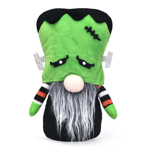 Halloween Decorations Faceless Old Man Dolls Rudolph Gnome Figurines Wearing a Headgear