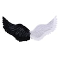 thumbnail image 1 of Halloween Decorations Fairy Wings Angel Feather Wings With Elastic Straps Costume Cosplay Photography Props Halloween Supplies 25.6"X13.8", 1 of 3