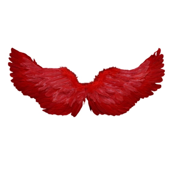 Halloween Decorations Fairy Wings Angel Feather Wings With Elastic Straps Costume Cosplay Photography Props Halloween Supplies 31.5"X15.7" Utility