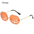 thumbnail image 1 of Halloween Decorations Funny Cutout Vintage Party Glasses Halloween Sunglasses for Women Men Pumpkin Glasses ORANGE, 1 of 1