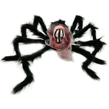 Halloween Decorations Halloween Bar KTV Bubble Simulation Plush Spider Home Garden Decor