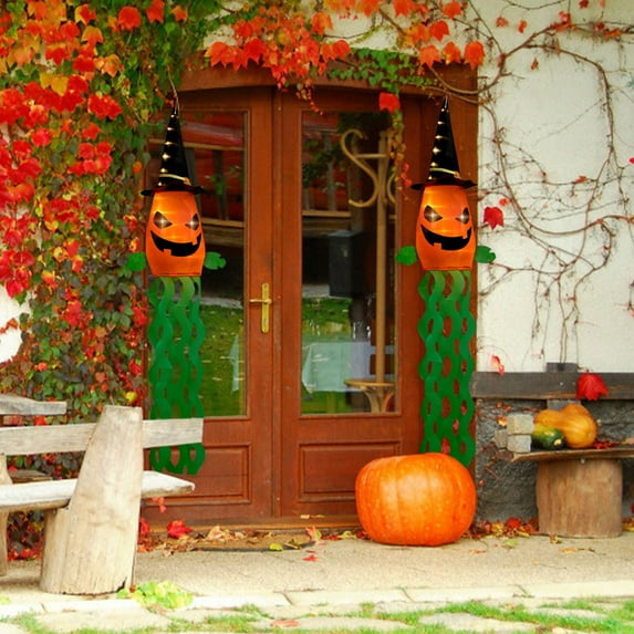 Halloween Decorations Halloween Big Spider Clearance! LED Halloween Lights Horror Clothes Hat Light Skeleton String Lights Party Yard Decor