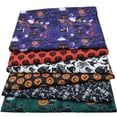 thumbnail image 1 of Halloween Decorations Halloween Digital Print Fabric For Diy Quilting Sewing Craft Polyester Material Patchwork Textile Supplies Diy Knitting Diy 9.8"X9.8", 1 of 3