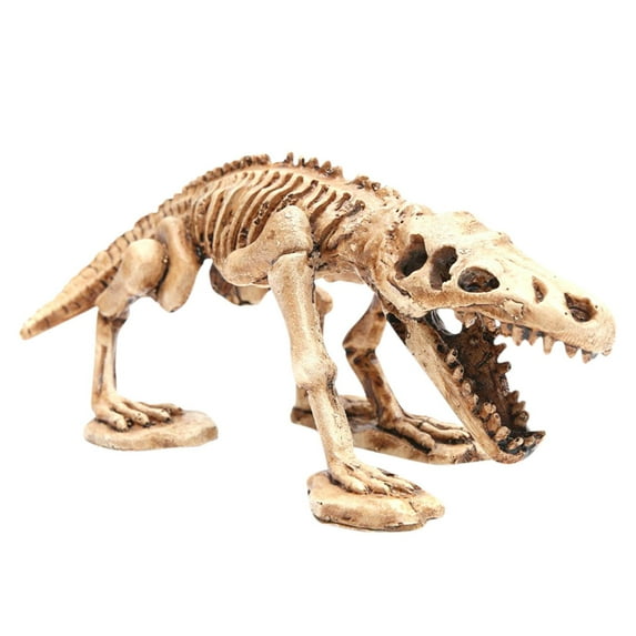 Halloween Decorations Halloween Dinosaur Skeleton Spooky Skeleton,Resin Animal Skeletons Bones with Posable Joints,Creepy Animal Bones for Halloween Indoor Outdoor Decor Props