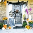 thumbnail image 1 of Halloween Decorations Halloween Giant Spider Webs Decorations, Large Outdoor Yard Decor Scary 12" Small Fake Spiders, 275" Triangular Spiderweb for Lawn Indoor Home Haunted House Décor, 1 of 2