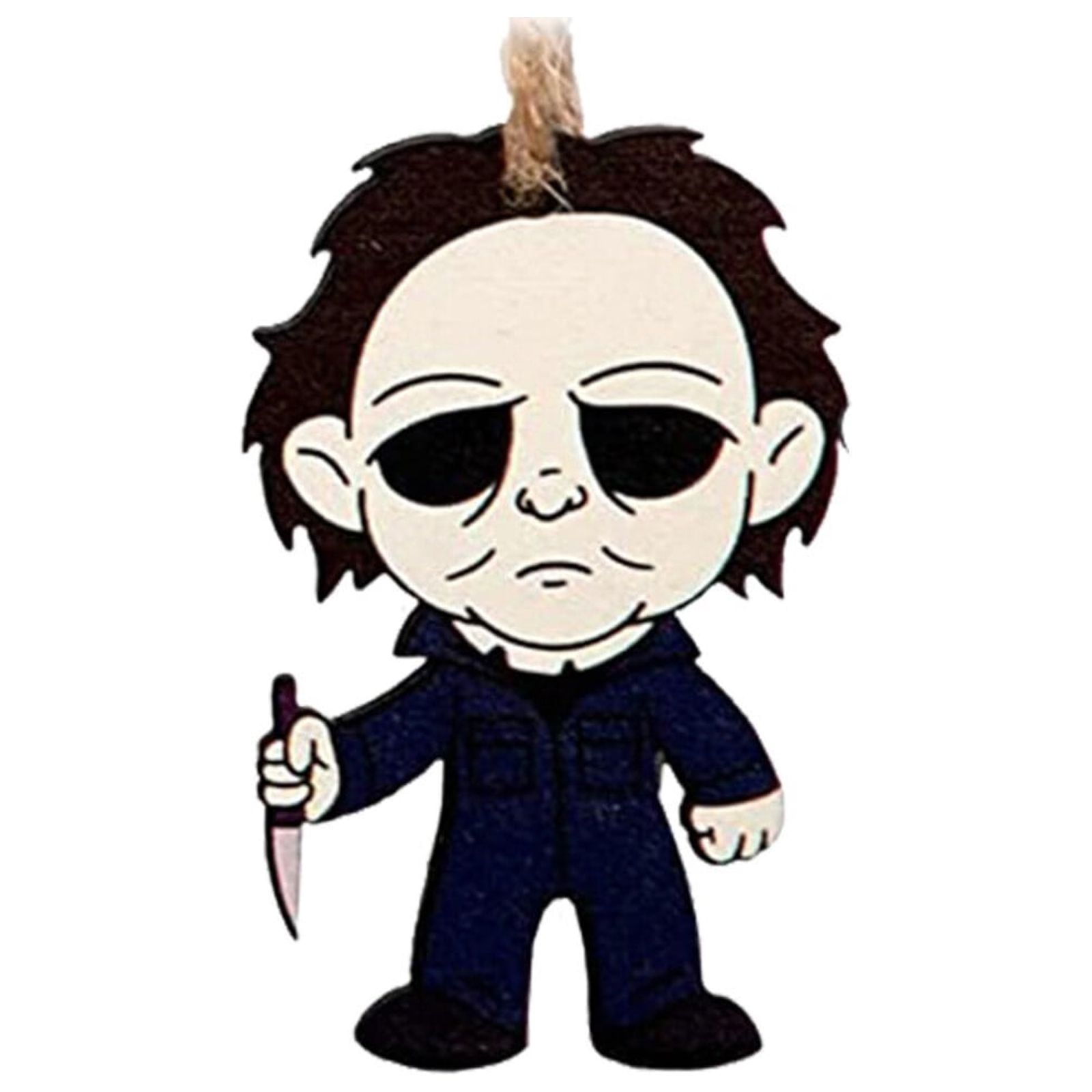 Halloween Decorations Halloween Ornaments Wooden Hanging Horror Movie