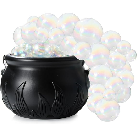 Halloween Decorations - Halloween Party Decorations - Large Witches Cauldron with Lights - DIY Bubbling Cauldron Set (1 Set)