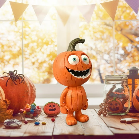 Halloween Decorations Halloween Pumpkin Man Home Garden Decoration Statues Desktop Ornaments Halloween Decorations Outdoor Halloween Decorations Indoor