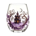 thumbnail image 1 of Halloween Decorations Halloween Stemless Glasses Drinking Glasses 15Oz Pattern Tumbler Cups Pumpkin Printed Flat Glass Halloween Drinkware For Party Fall Glass&Bottle, 1 of 6