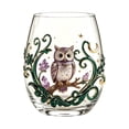 thumbnail image 1 of Halloween Decorations Halloween Stemless Wine Glasses Drinking Glasses 15Oz Pattern Tumbler Cups Pumpkin Printed Flat Wine Glass Halloween Drinkware For Party Fall Glass&Bottle, 1 of 4