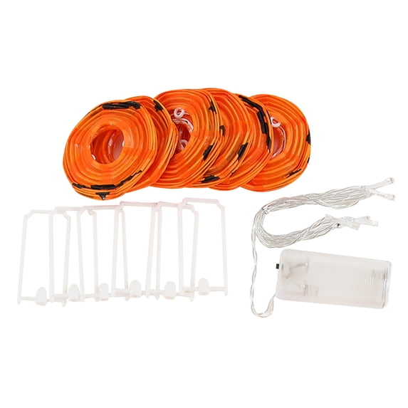 Halloween Decorations, Halloween String Lights With 6/10/20 Lanterns-, 2.9/4.9/9.8 FT Decorative Halloween Lantern- Lights, Plug-in Lantern- Decor