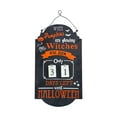 thumbnail image 1 of Halloween Decorations Halloween Wooden Calendar Ornament Home Wall Decoration Halloween Calendar Countdown Wooden Hanging Board Halloween Decorations Outdoor Halloween Decorations Indoor, 1 of 5