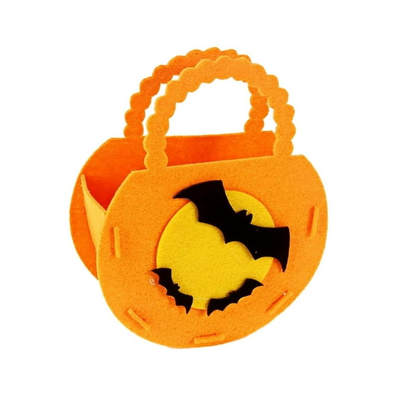 GiLiling Halloween Decorations Halloweens Trick Or Bags Bat Pumpkin Halloween Bags for Kids Bag Halloweens Baskets Halloween Party