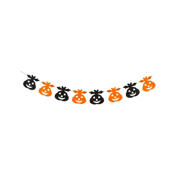 Halloween Decorations - Happy Halloween Banner Party Decorations for Indoor Outdoor - Trunk or Treat Backdrop Garland for Outside | Party Favors Supplies