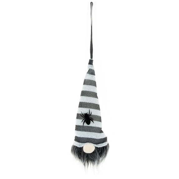 Halloween Decorations Illuminated Gnome Pendant, 7.9 in Handcrafted Faceless Doll Ornament with Lights for Shop Window and Holiday Party Decor Displays and Events