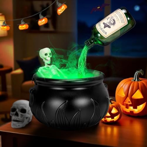 Halloween Decorations Indoor - Cauldron Set with Floating Potion ...