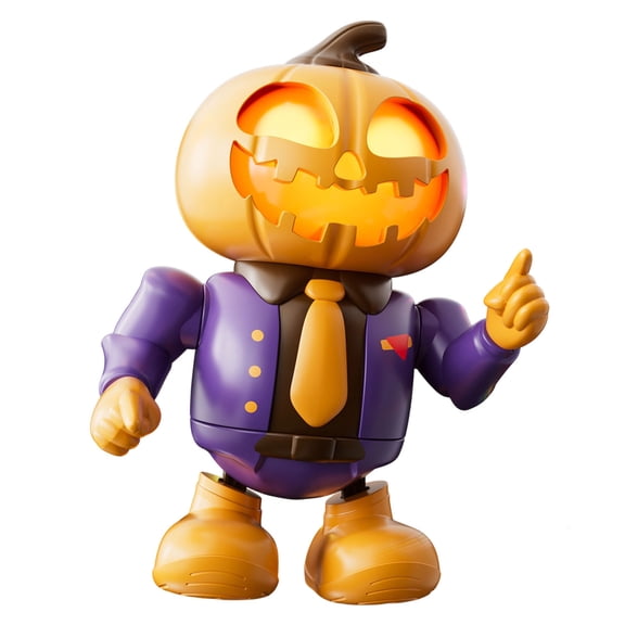 Halloween Decorations Indoor Dancing Halloween Robot With Music And LED Eyes Animated Toy For Early Lovers