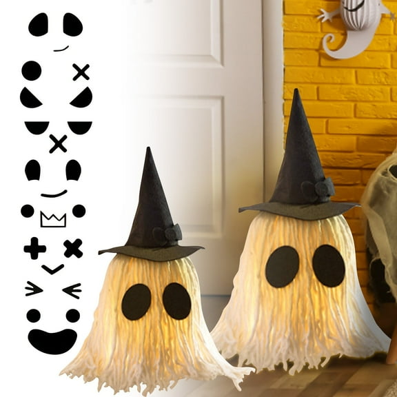 Halloween Decorations Indoor Desktop Ornament for Home Party Light for Festive Celebrations