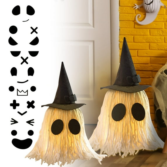 Halloween Decorations Indoor Desktop Ornament for Home Party Light for Festive Celebrations
