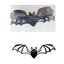 Halloween Decorations Indoor Outdoor - 12-Piece Bat Wall Decor - 12 Pcs Halloween Bats Wall Decor 3D Bats Decorations Reusable Pvc Halloween Wall Decal Stickers Wall Decals