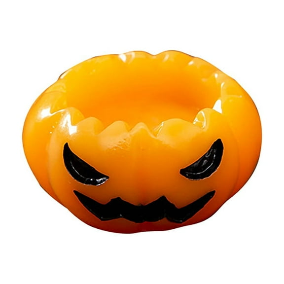 Halloween Decor - Desktop Dress Up - Figurine - Halloween Small Decorations Skeleton Head & Revived Scary Resin Figurines For