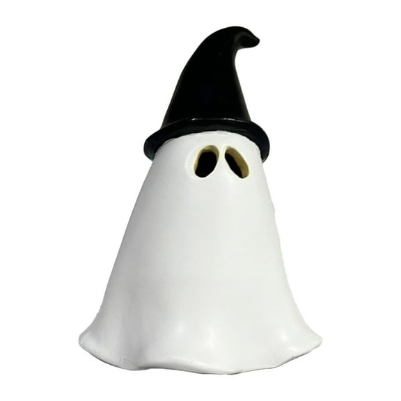 Halloween Decorations Indoor Outdoor - Ghost Incense Burner - Small Pumpkin Ceramic Incense Burner Incense Holders Round Ceramic Incense Holder Incense Holders For Home Bedroom Decors