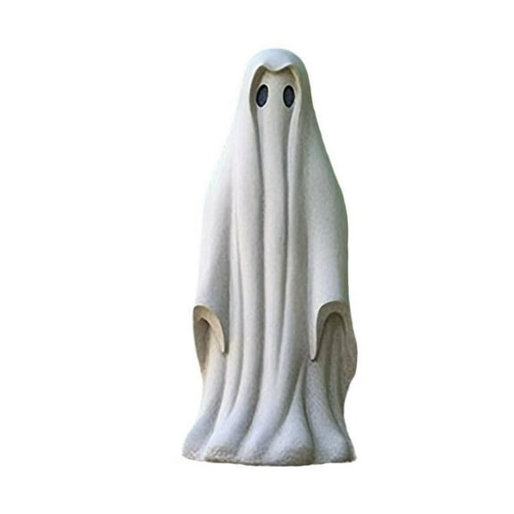 Halloween Decorations Indoor Outdoor - Ghost Ornament - Halloween Garden Ornament Cute Garden Handmade Resin Home Decor Or Garden Statue Personalised