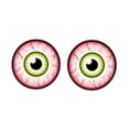 thumbnail image 1 of Halloween Decorations LED Glowing Eyes Sign 2 Pack, Halloween Decor Light Up Eye Hanging Ornament for Party Display, Spooky Seasonal Decoration Accessory for Outdoor Events, Halloween Decor, 1 of 9