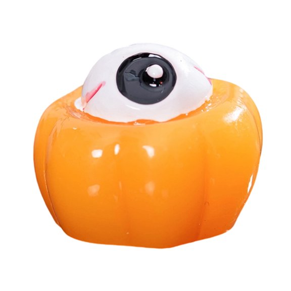 Halloween Decorations Miniature Pumpkin Resin Desktop Ornament for Living Room and Bedroom Home