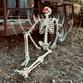 Halloween Decorations Outdoor 5.5FT Life Size Skeleton + 3 Pack