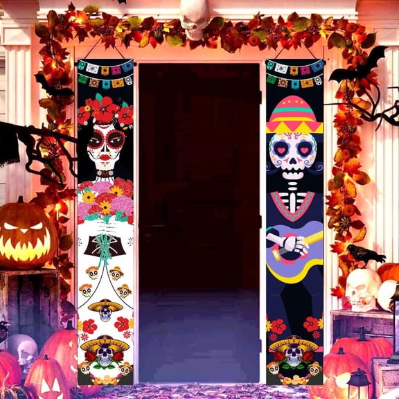 Halloween Decorations Outdoor Banner Porch Banner