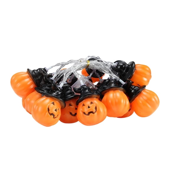 Halloween Decorations Outdoor Enchanting Halloween Pumpkin String Light for Festive Ambient Home Versatile String Lighting for Any Space Unique Seasonal Charm
