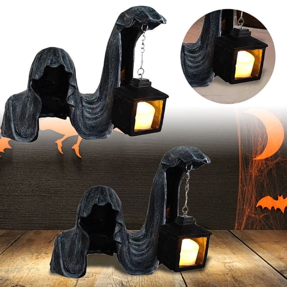Halloween Decorations Outdoor Gothic Easter Hell God Resin Home Ornament for Desktop Display Holiday Themed Fusion Art Intricate Resin Sculpture